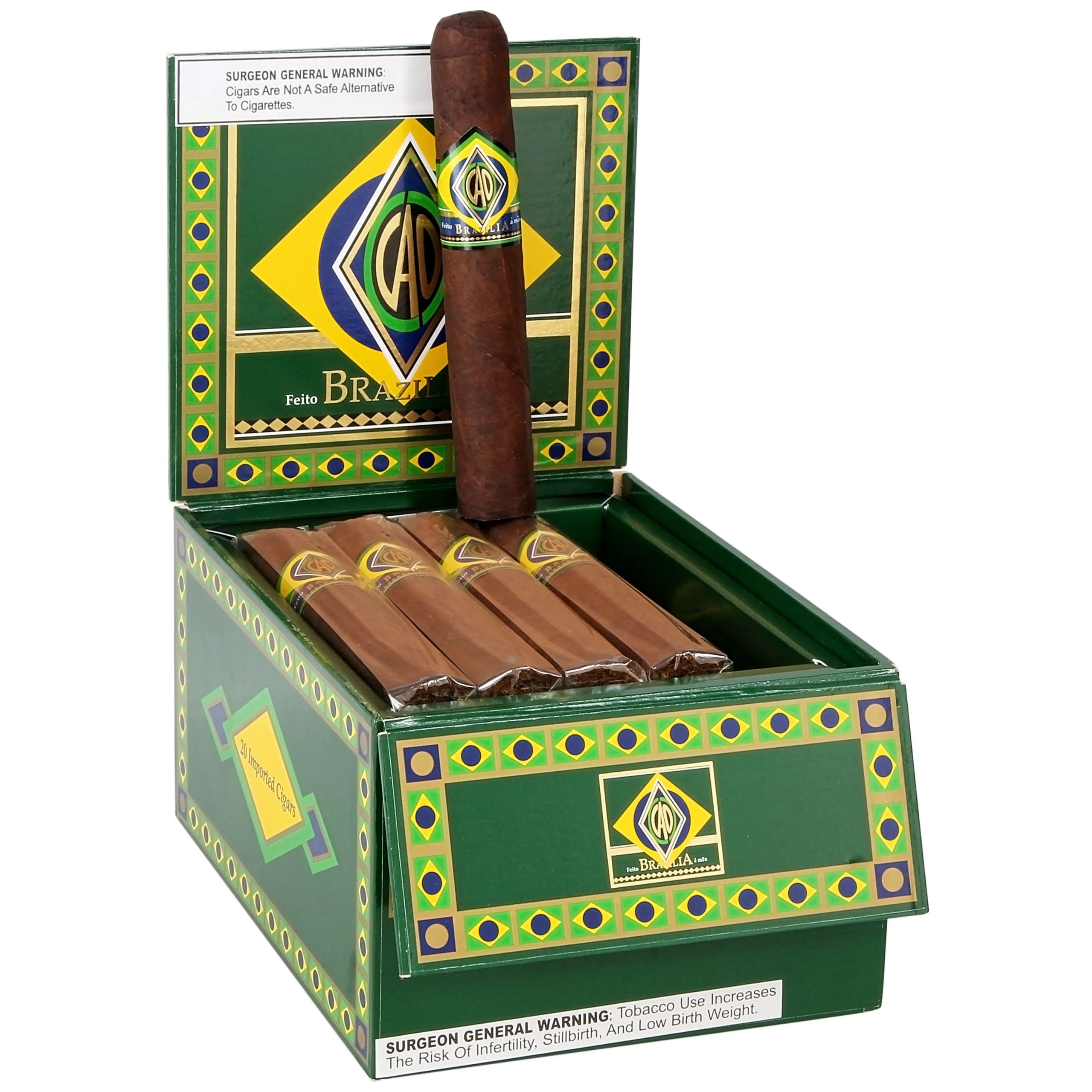 CAO Brazilia Amazon 20 Điếu