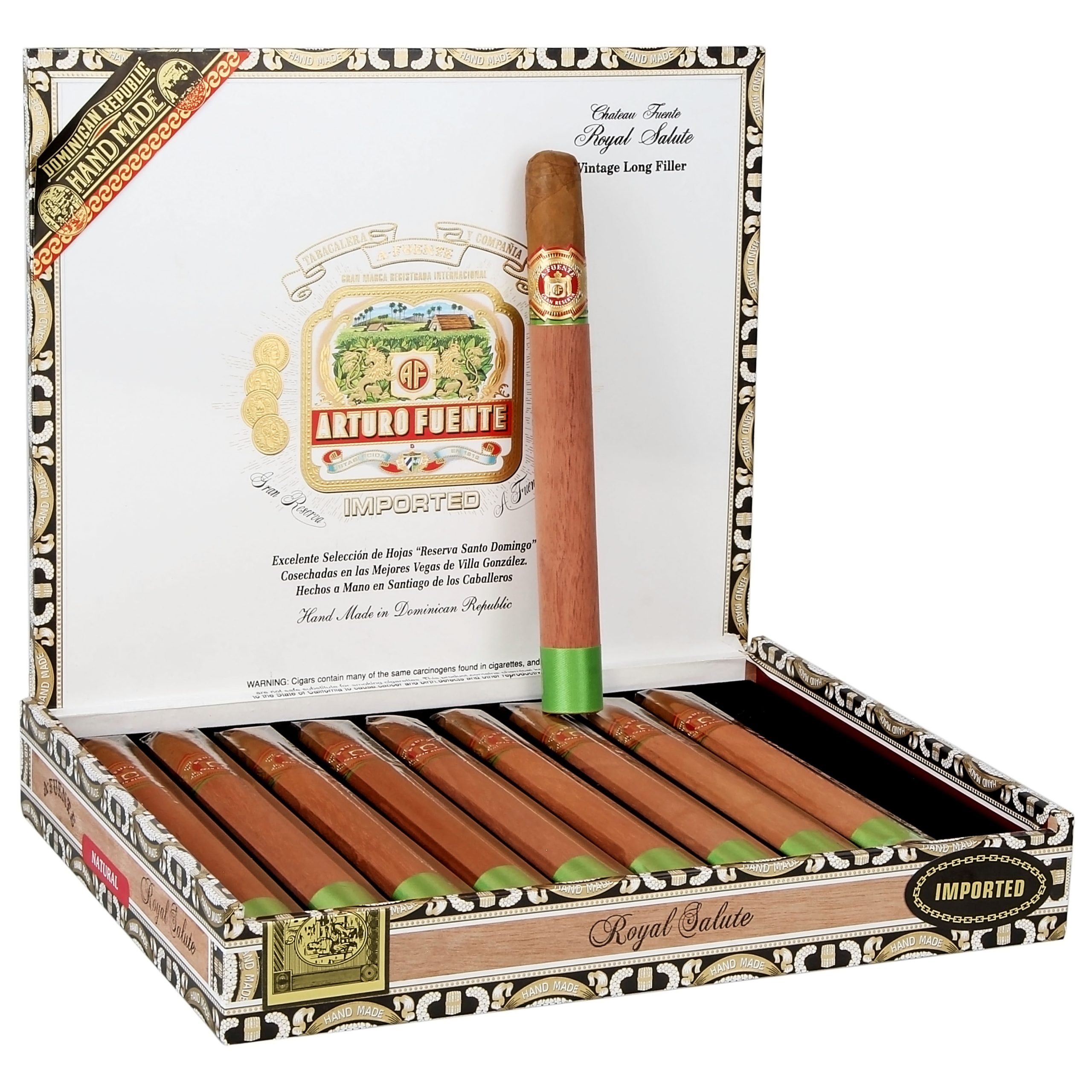 Arturo Fuente Natural Chateau Fuente Royal Salute 10 Điếu