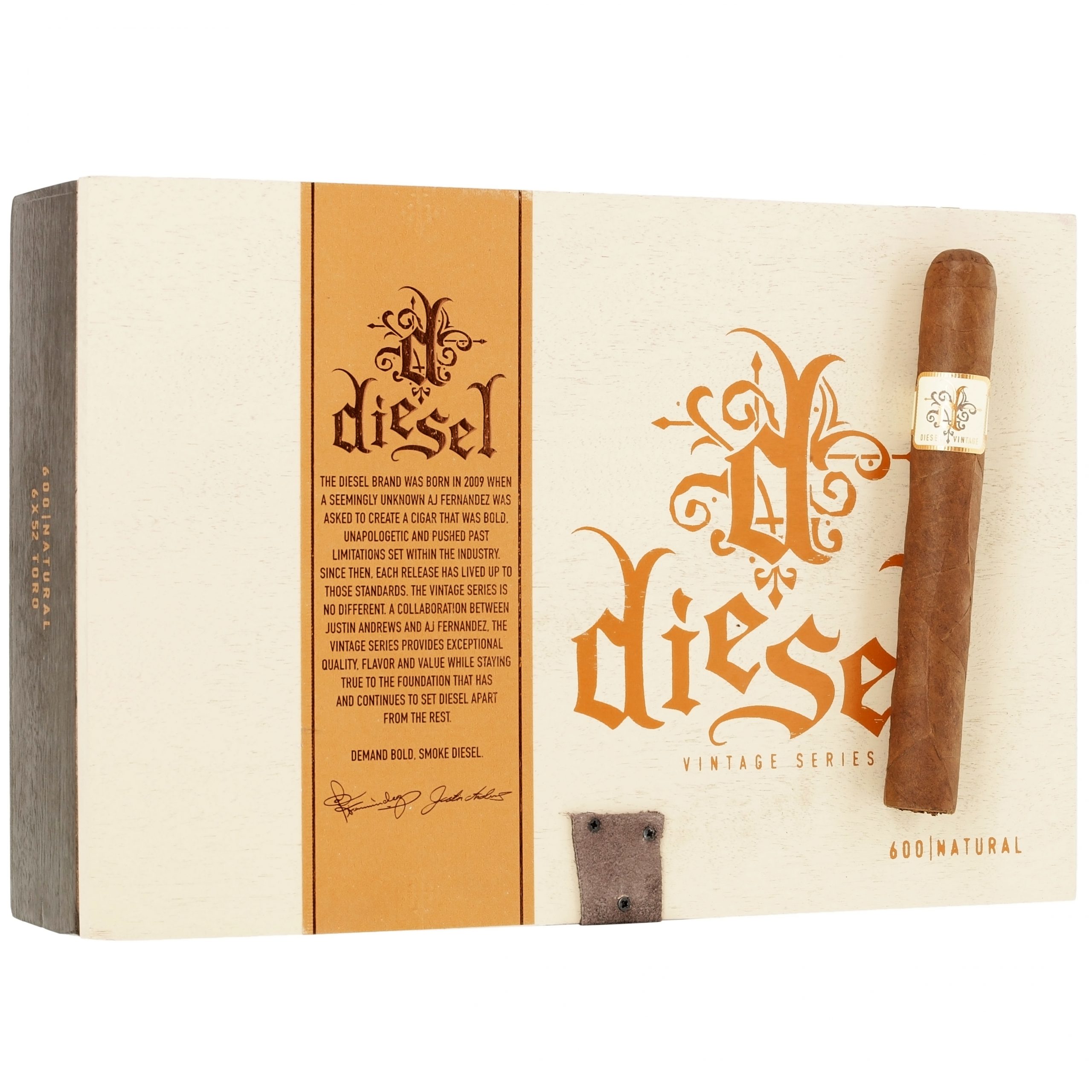 Diesel Vintage Series Natural Toro Hộp 20 Điếu
