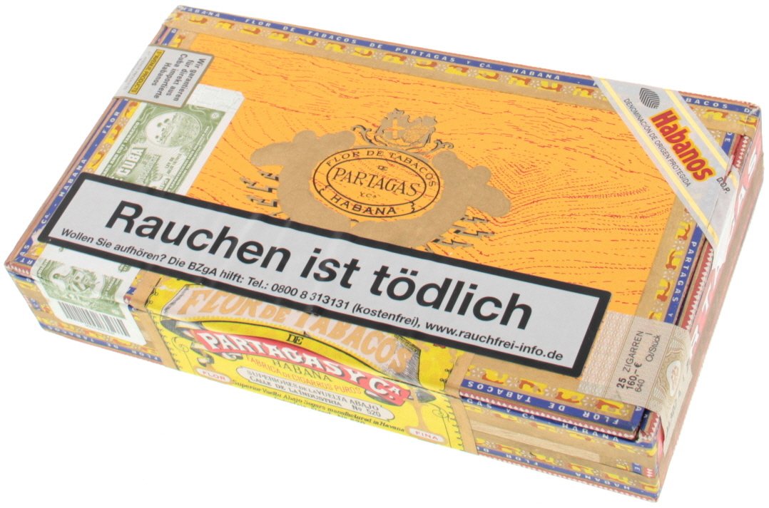 Partagas Shorts Hộp 25 Điếu